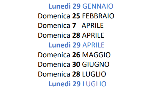 Donazioni 2024