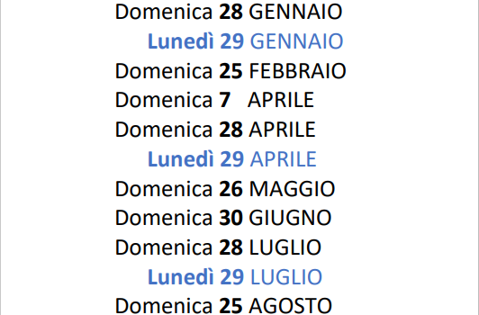 Donazioni 2024 Donazioni 2024