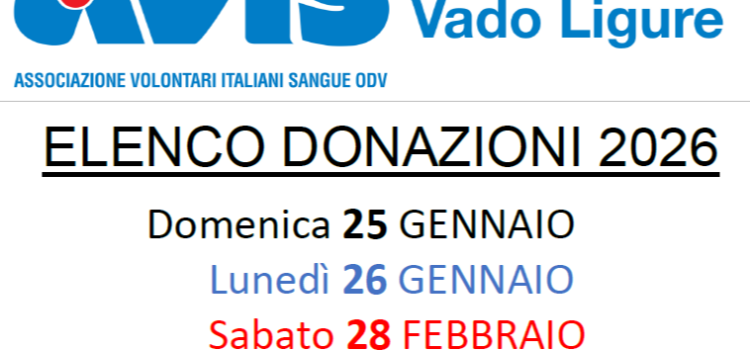 Donazioni 2026 Donazioni 2026